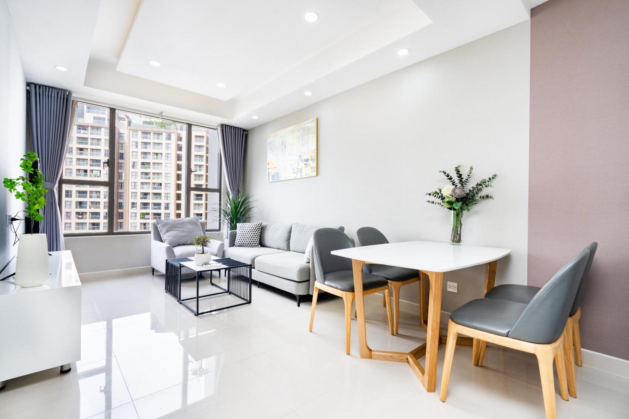 Min' Apartment - Rivergate Residence Downtown Bui Vien - Free Pool Ho Chi Minh City Exterior photo