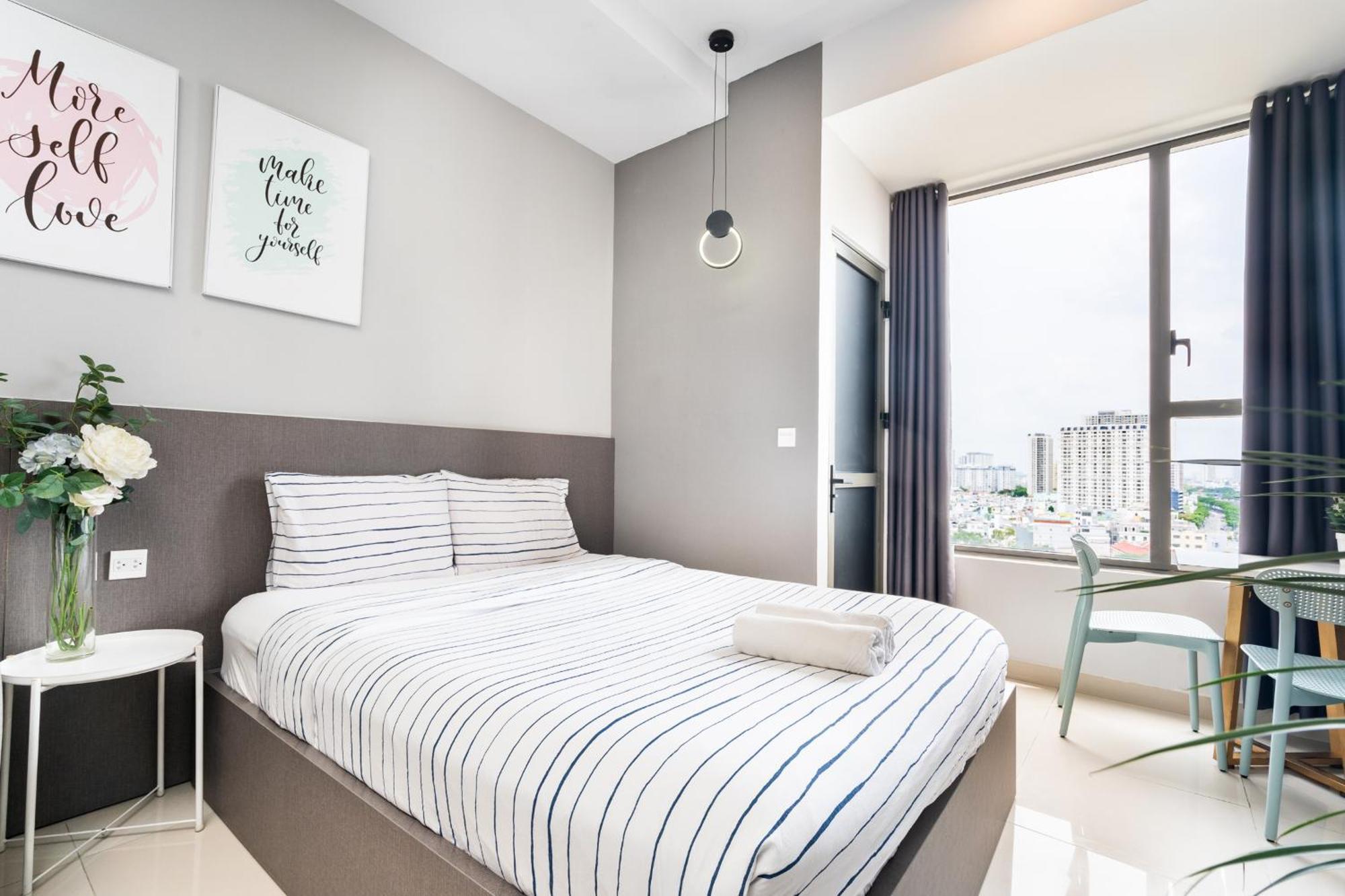 Min' Apartment - Rivergate Residence Downtown Bui Vien - Free Pool Ho Chi Minh City Exterior photo