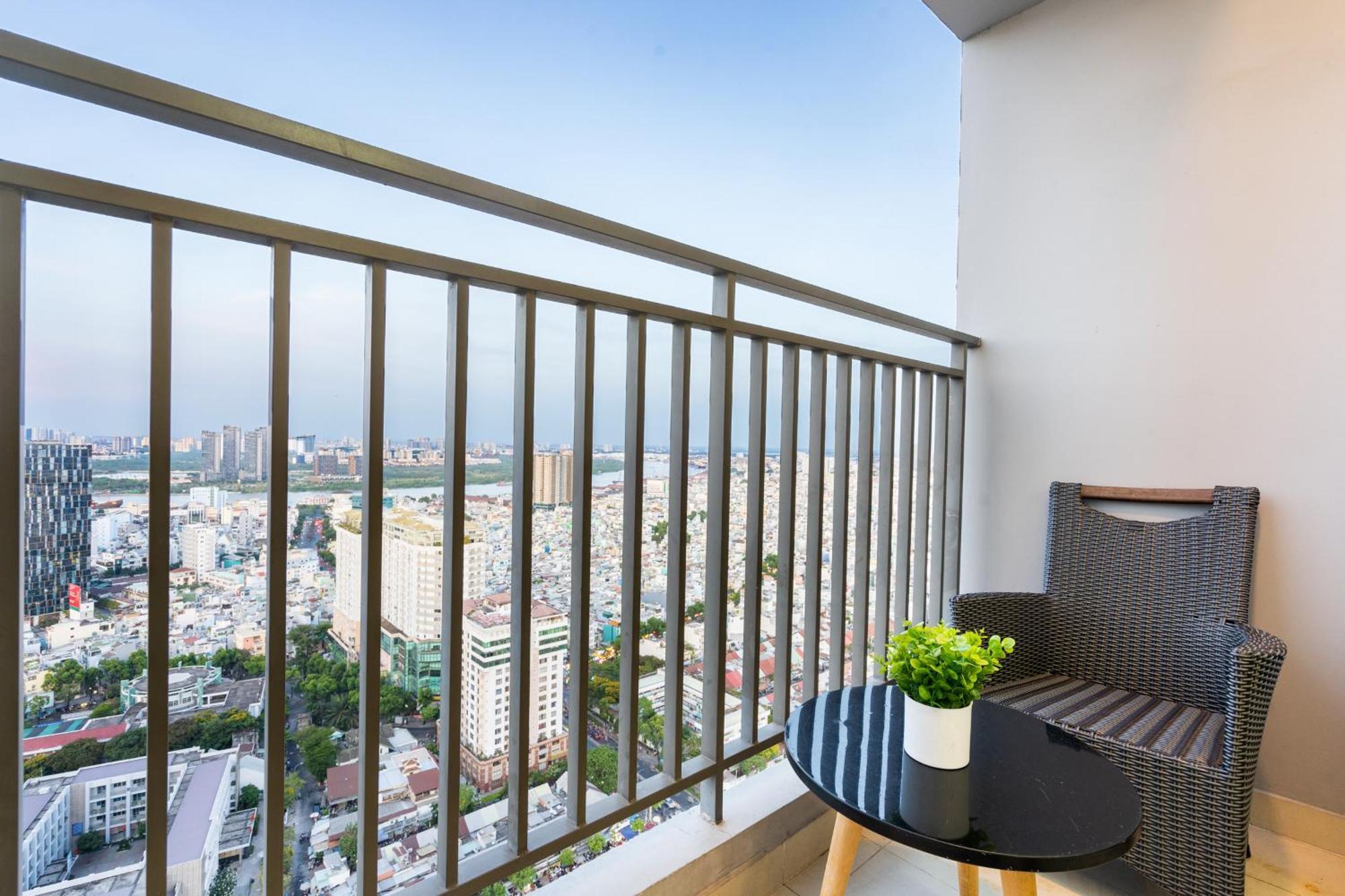 Min' Apartment - Rivergate Residence Downtown Bui Vien - Free Pool Ho Chi Minh City Exterior photo