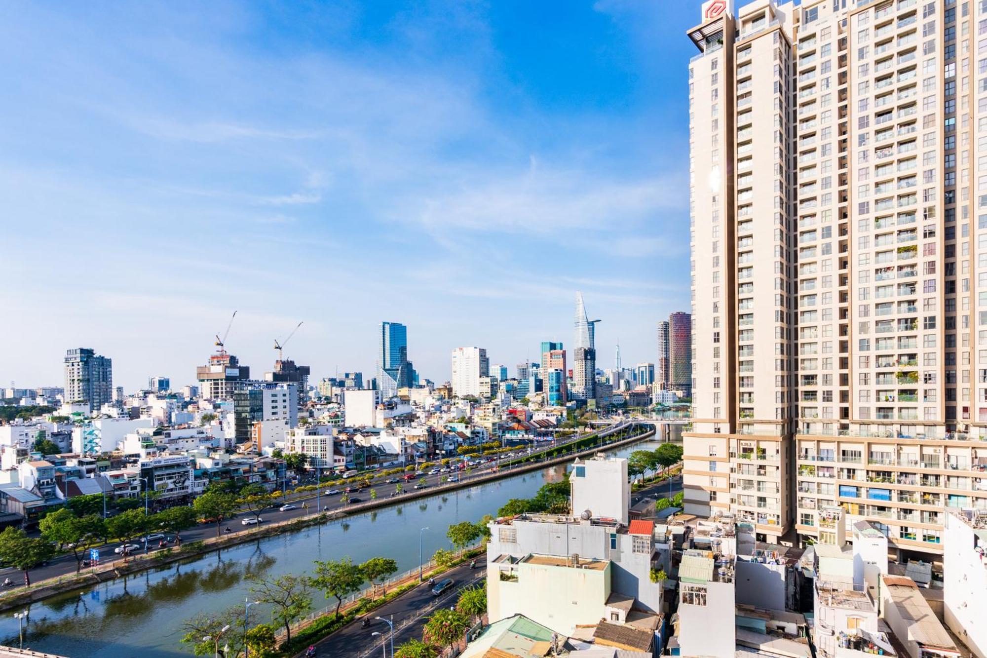 Min' Apartment - Rivergate Residence Downtown Bui Vien - Free Pool Ho Chi Minh City Exterior photo