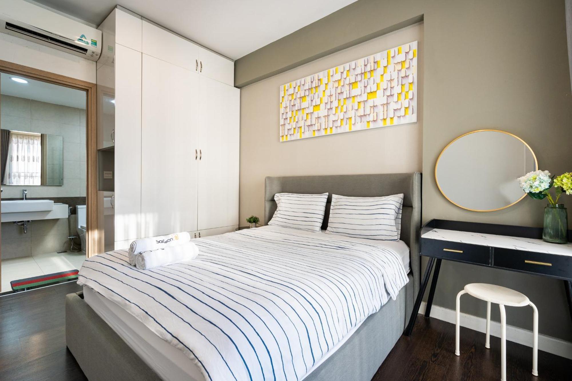 Min' Apartment - Rivergate Residence Downtown Bui Vien - Free Pool Ho Chi Minh City Exterior photo